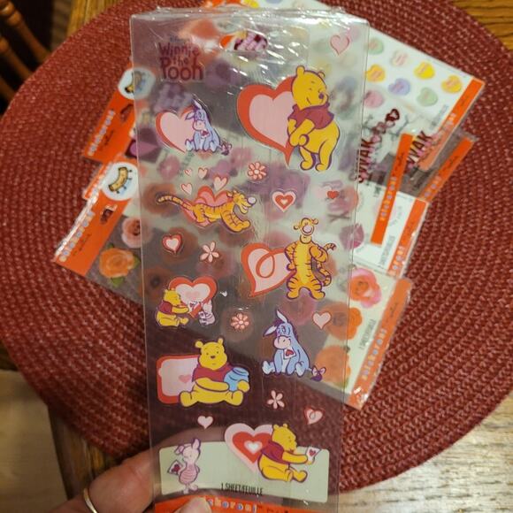 Vintage Valentines Sticker Lot Of 6 Packages Hallmark USA Made School Teacher - Picture 2 of 8